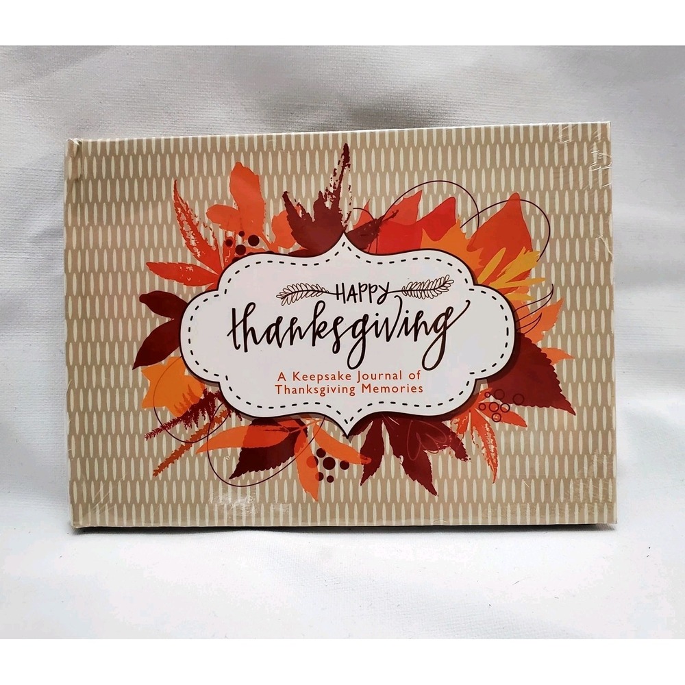 Mary Square ♡ Thanksgiving Memories Keepsake‎ Journal ♡ New & Sealed